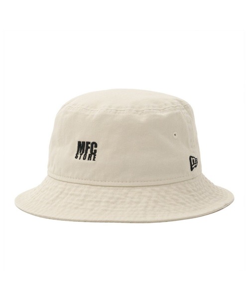 NEW ERA（ニューエラ）の「NEW ERA x MFC STORE LOGO BUCKET HAT（ハット・メンズ・ブラック/ベージュ/アイボリー・M/L/L/XL）」の9枚目の写真