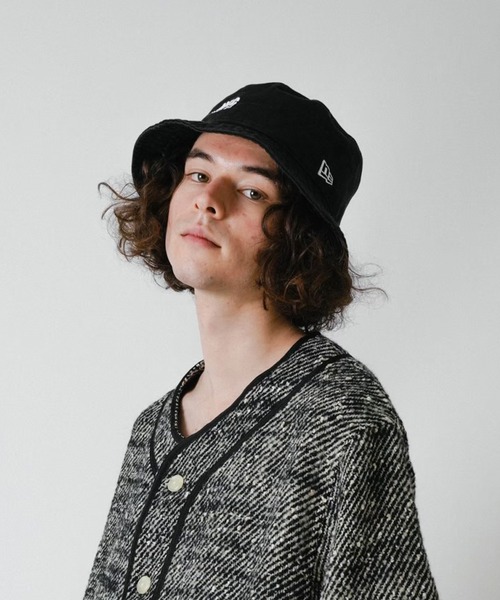 NEW ERA（ニューエラ）の「NEW ERA x MFC STORE LOGO BUCKET HAT（ハット・メンズ・ブラック/ベージュ/アイボリー・M/L/L/XL）」の6枚目の写真