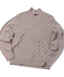 MEN'S BIGI | 7Gハニカムスキッパーニット(ニット/セーター)