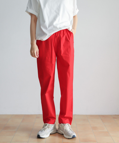 URBAN RESEARCH DOORS（アーバンリサーチドアーズ）の「カラーテーパードパンツ（その他パンツ・レディース・レッド/ロイヤルブルー・MEDIUM）」の10枚目の写真