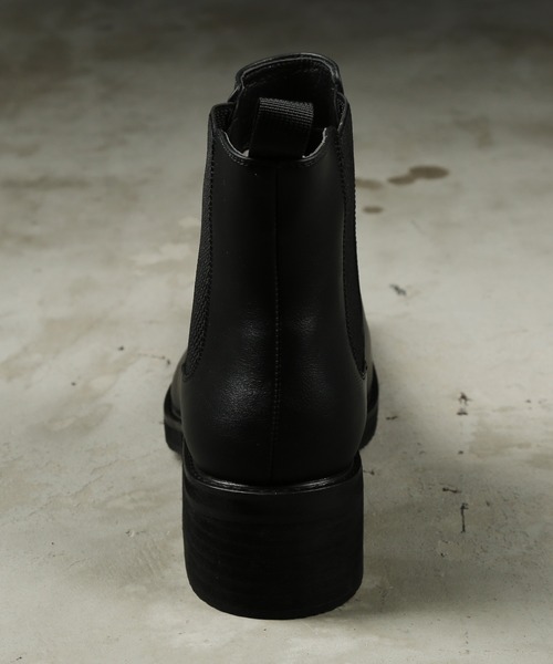 G.O.C（ジーオーシー）の「スクエア トゥー ヒール ブーツ（ブーツ・メンズ・ブラック・SMALL/MEDIUM/LARGE）」の7枚目の写真