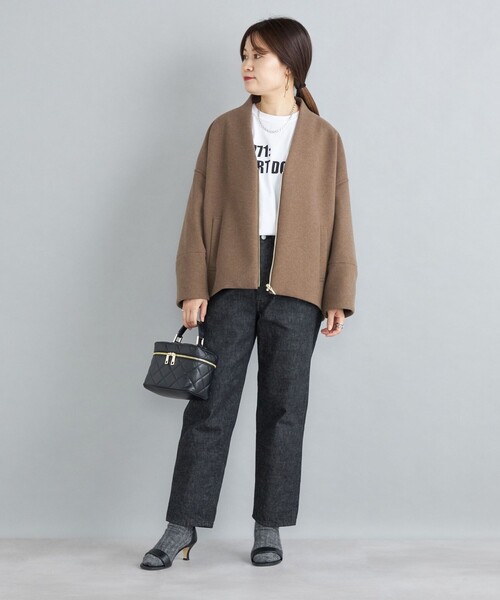 SHIPS（シップス）の「〈手洗い可能〉コクーンジップブルゾン 22FW