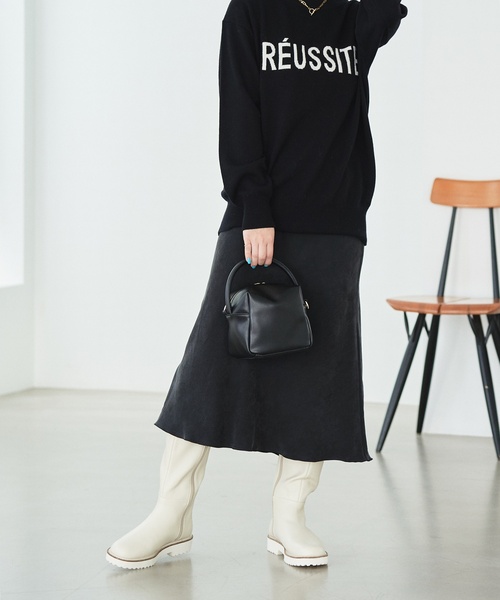 LE TALON（ルタロン）の「トラックソールロングブーツ（ブーツ・レディース・ブラック系その他/アイボリー・SMALL/MEDIUM/LARGE/X-LARGE/XX-LARGE/X-SMALL）」の20枚目の写真