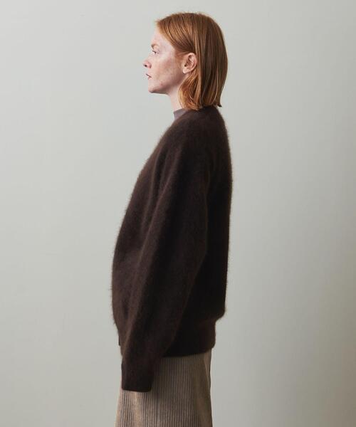 Steven Alan（スティーブンアラン）の「＜Steven Alan＞HAMILTON LAMBS WOOL CARDIGAN/カーディガン（カーディガン/ボレロ・レディース・ダークブラウン/ネイビー・FREE）」の12枚目の写真