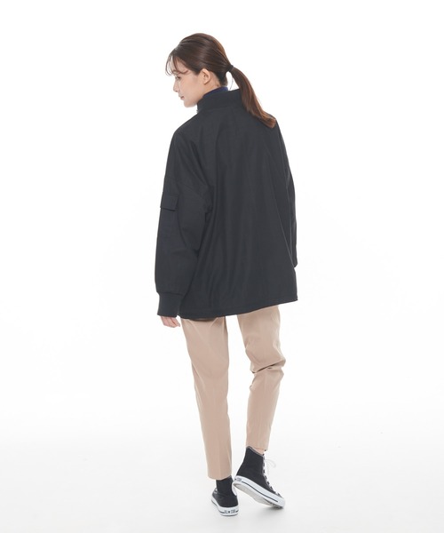 Arnold Palmer（アーノルドパーマー）の「オーバーサイズ ミリタリージャケット（ミリタリージャケット・レディース・ブラウン/グリーン/ブラック・L/M）」の20枚目の写真