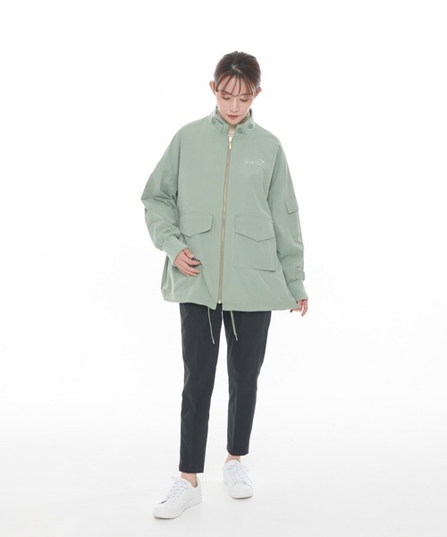 Arnold Palmer（アーノルドパーマー）の「オーバーサイズ ミリタリージャケット（ミリタリージャケット・レディース・ブラウン/グリーン/ブラック・L/M）」の11枚目の写真