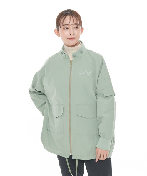 Arnold Palmer（アーノルドパーマー）の「オーバーサイズ ミリタリージャケット（ミリタリージャケット・レディース・ブラウン/グリーン/ブラック・L/M）」の13枚目の写真