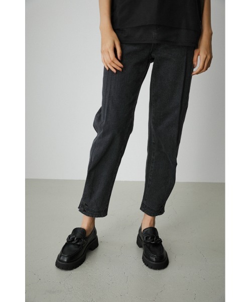 AZUL BY MOUSSY チャンキーチェーンローファー ブラック 箱無し CHUNKY CHAIN LOAFERS/チャンキーチェーンローファー