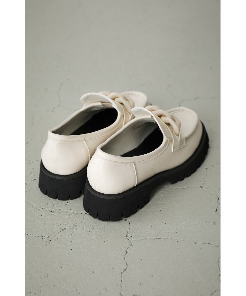 【値下げ】miumiu チャンキーバックルローファー セール】ミュウミュウ☆バックル付 ローファー☆5D609D 3AQP