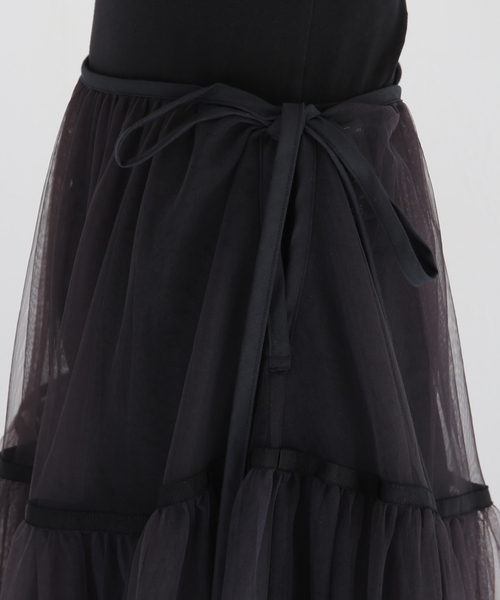 VERMEIL par iena（ヴェルメイユパーイエナ）の「チュールスカート