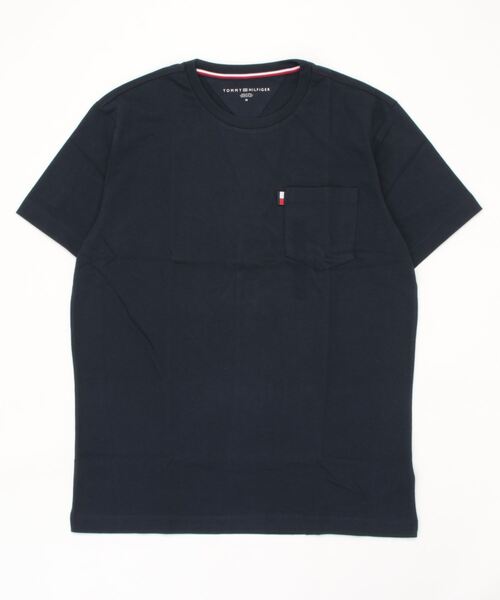 TOMMY HILFIGER(トミーヒルフィガー)の「JS M SS POCKET TEE(Tシャツ/カットソー・メンズ・ブラック/ネイビー・SMALL/MEDIUM/LARGE/X-LARGE)」の9枚目の写真