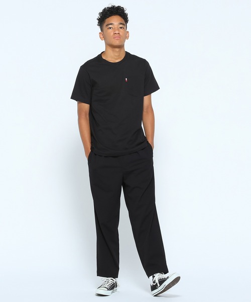 TOMMY HILFIGER(トミーヒルフィガー)の「JS M SS POCKET TEE(Tシャツ/カットソー・メンズ・ブラック/ネイビー・SMALL/MEDIUM/LARGE/X-LARGE)」の4枚目の写真