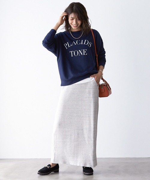 BAYFLOW（ベイフロー）の「サイドポイントリブスカート（スカート・レディース・ブラック/グレー/オフホワイト・SMALL/MEDIUM）」の22枚目の写真