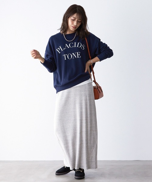 BAYFLOW（ベイフロー）の「サイドポイントリブスカート（スカート・レディース・ブラック/グレー/オフホワイト・SMALL/MEDIUM）」の19枚目の写真