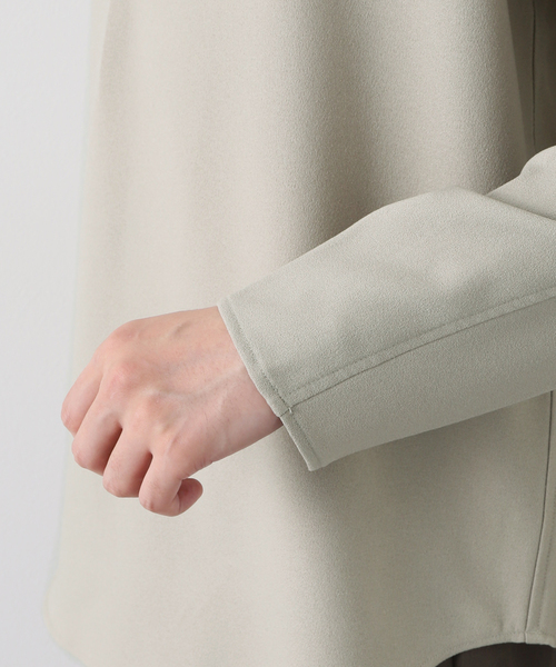 B.C STOCK（ベーセーストック）の「【LANATEC LEI / ラナテックレイ】 AMUNZEN HENLEY SH（シャツ/ブラウス・メンズ・ブラック/グレー・MEDIUM/LARGE）」の10枚目の写真