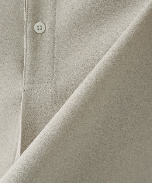 B.C STOCK（ベーセーストック）の「【LANATEC LEI / ラナテックレイ】 AMUNZEN HENLEY SH（シャツ/ブラウス・メンズ・ブラック/グレー・MEDIUM/LARGE）」の15枚目の写真