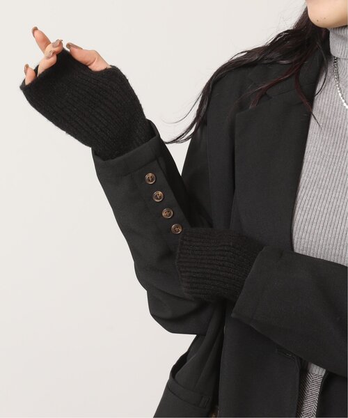 RAY CASSIN（レイカズン）の「もちもちカラーアームウォーマー（アームカバー・レディース・ブラック/ピンク/イエロー/キナリ・FREE）」の9枚目の写真