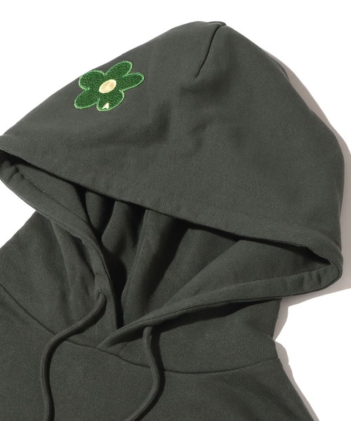 atmos pink(アトモスピンク)の「atmos pink ワッペンビッグフーディ / アトモスピンク ワッペンビッグフーディ(パーカー・レディース・ネイビー/グレー/カーキ・L/M)」の12枚目の写真