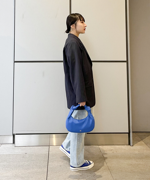 JOINT WORKS（ジョイントワークス）の「梳毛ブレンド2Bテーラージャケット（テーラードジャケット・レディース・ネイビー/キャメル・FREE）」の13枚目の写真