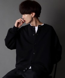 SITRY | Big silhouette sweat cardigan / ビッグシルエット 裏起毛 スウェット カーディガン(カーディガン/ボレロ)