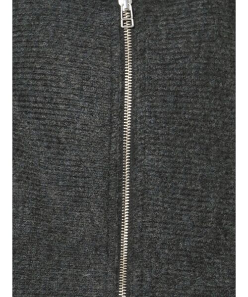 LAGUNAMOON(ラグナムーン)の「ZIPニットカーディガン(カーディガン/ボレロ・レディース・アイボリー/チャコールグレー/ベージュ・FREE)」の13枚目の写真