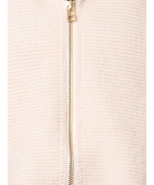 LAGUNAMOON(ラグナムーン)の「ZIPニットカーディガン(カーディガン/ボレロ・レディース・アイボリー/チャコールグレー/ベージュ・FREE)」の15枚目の写真