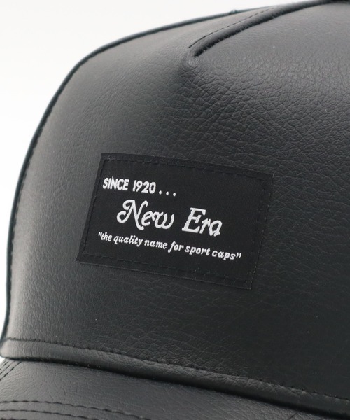 黒 パッチ付き キャップ ブラックアイパッチ NEWERA BEPF19AC01 FLIP DOWN CAP