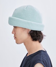 KIJIMA TAKAYUKI　WOOL ACRYLIC DECK CAP KIJIMA TAKAYUKI（キジマ タカユキ）の「WOOL ACRYLIC DECK CAP