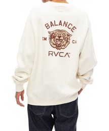 RVCA メンズ SQUADRON CREW トレーナー【2022年秋冬モデル】/ルーカスウェットトレーナー