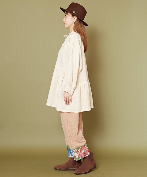 チャイハネ（チャイハネ）の「【チャイハネ】ジプレパッチワークパンツ（その他パンツ・レディース・ブラック/レッド/ベージュ・FREE）」の13枚目の写真