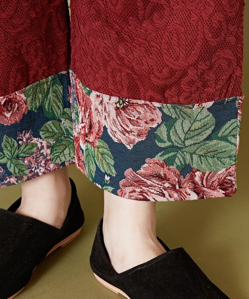 チャイハネ（チャイハネ）の「【チャイハネ】ジプレパッチワークパンツ（その他パンツ・レディース・ブラック/レッド/ベージュ・FREE）」の20枚目の写真