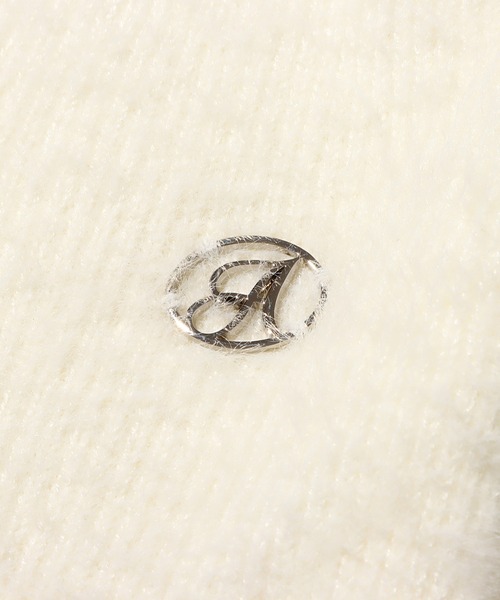 atmos pink（アトモスピンク）の「atmos pink デザインフェザーニット / アトモスピンク デザインフェザーニット（ニット/セーター・レディース・ブラック/ピンク/ホワイト・S/M）」の13枚目の写真