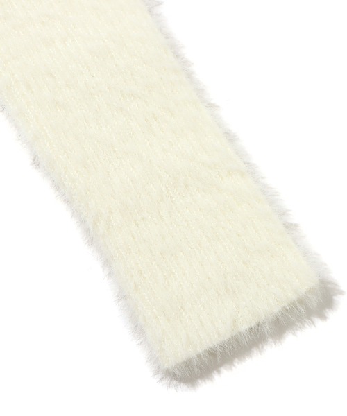 atmos pink（アトモスピンク）の「atmos pink デザインフェザーニット / アトモスピンク デザインフェザーニット（ニット/セーター・レディース・ブラック/ピンク/ホワイト・S/M）」の14枚目の写真