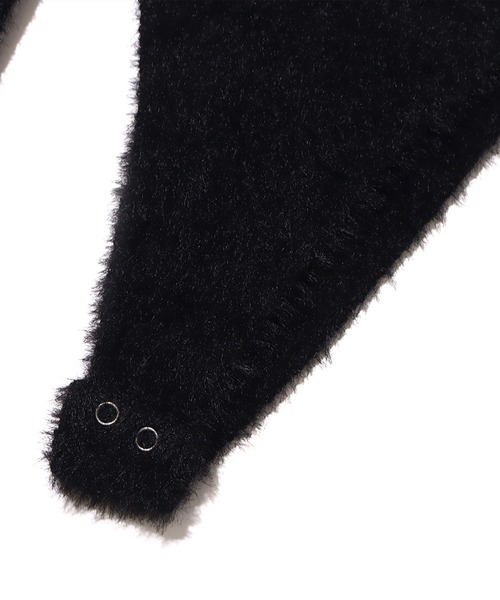 atmos pink（アトモスピンク）の「atmos pink デザインフェザーニット / アトモスピンク デザインフェザーニット（ニット/セーター・レディース・ブラック/ピンク/ホワイト・S/M）」の20枚目の写真