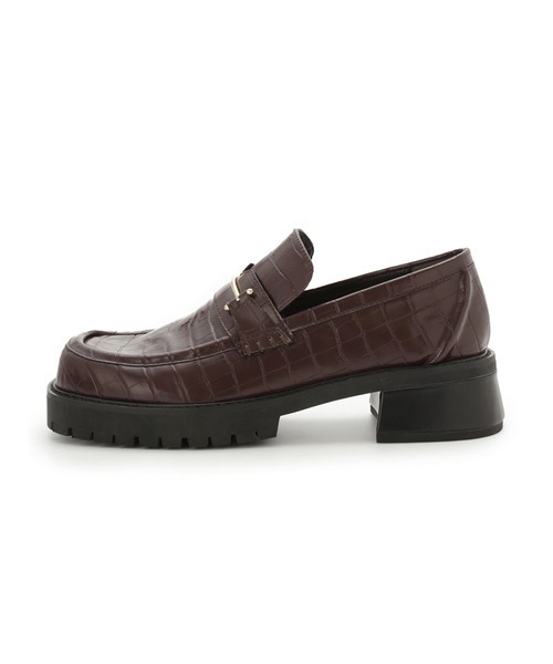 LILY BROWN（リリーブラウン）の「ローファー（ローファー・レディース・ブラック/ブラウン・MEDIUM/LARGE/SMALL）」の3枚目の写真