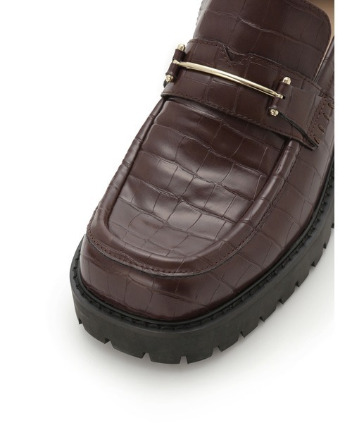 LILY BROWN（リリーブラウン）の「ローファー（ローファー・レディース・ブラック/ブラウン・MEDIUM/LARGE/SMALL）」の4枚目の写真