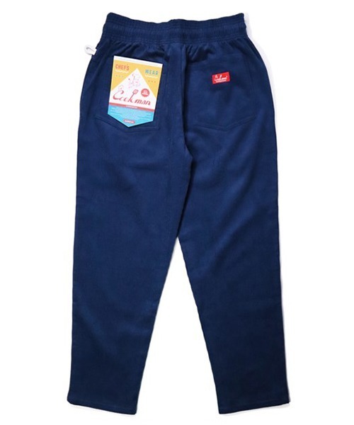 COOKMAN（クックマン）の「Cookman クックマン シェフパンツ イージーパンツ ワイドパンツ コーデュロイ ネイビー（その他パンツ・メンズ・ネイビー・LARGE/MEDIUM）」の4枚目の写真