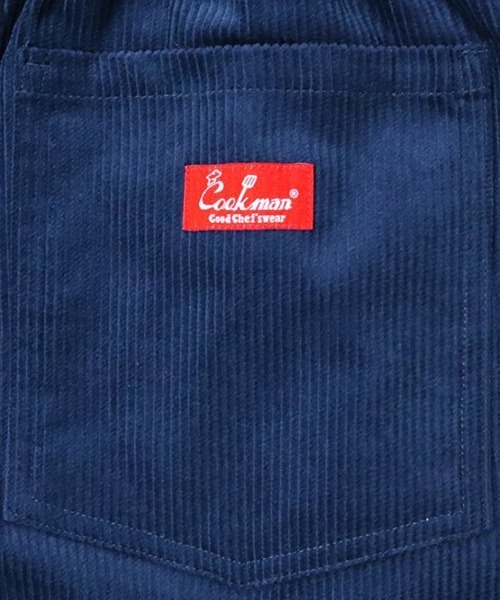 COOKMAN（クックマン）の「Cookman クックマン シェフパンツ イージーパンツ ワイドパンツ コーデュロイ ネイビー（その他パンツ・メンズ・ネイビー・LARGE/MEDIUM）」の7枚目の写真
