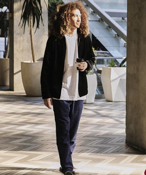 COOKMAN（クックマン）の「Cookman クックマン シェフパンツ イージーパンツ ワイドパンツ コーデュロイ ネイビー（その他パンツ・メンズ・ネイビー・LARGE/MEDIUM）」の10枚目の写真