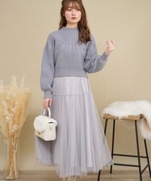 NOELA | チュールフレアスカート(スカート)