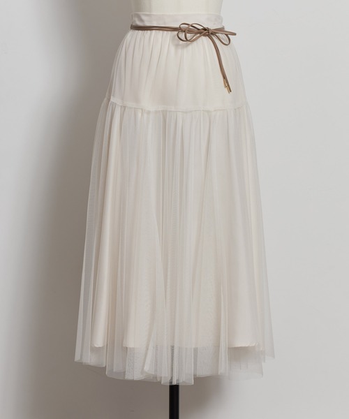 NOELA（ノエラ）の「チュールフレアスカート（スカート）」 - WEAR