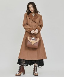 axes femme | ダブルブレストテーラーコート(チェスターコート)