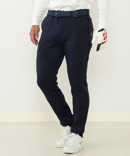 MEN〉BEAMS GOLF ORANGE LABEL / ツイル ダンボールニット パンツ