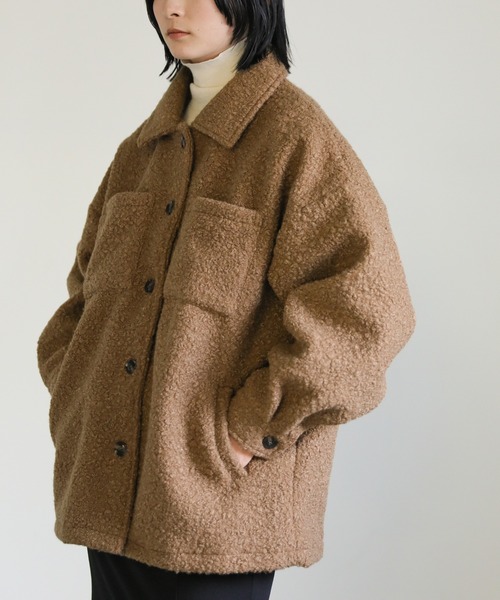 select MOCA（セレクトモカ）の「ループツイードジャケットアウター