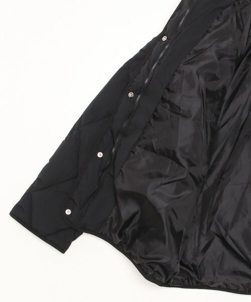 Dream garden（ドリームガーデン）の「フェックファー衿中綿ジャケットCOAT（その他アウター・レディース・ブラウン/ブラック/アイボリー・FREE）」の5枚目の写真