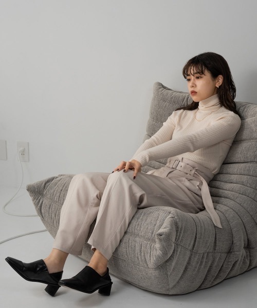 ピロピロ様⚠️専用 美品 新作❗️1回使用のみ eatme♡グレー セール】silky touch rib high neck（ニット/セーター）｜Amiur