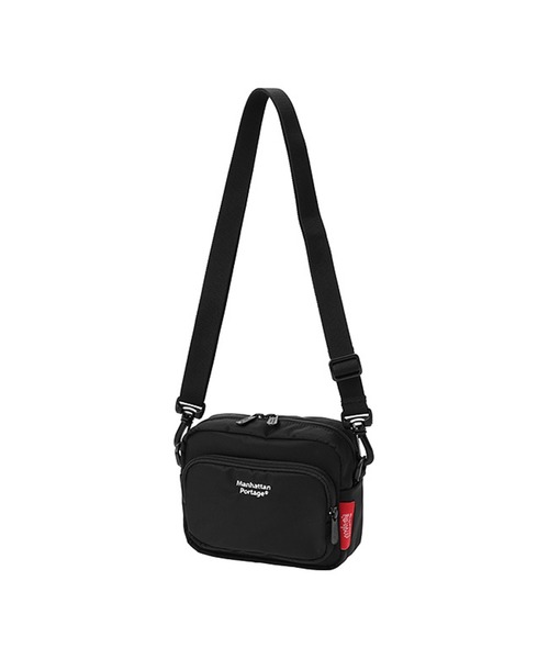 Manhattan Portage(マンハッタンポーテージ)の「The Broome Shoulder Bag Matte Twill(ショルダーバッグ・メンズ・ブラック・X-SMALL)」の4枚目の写真