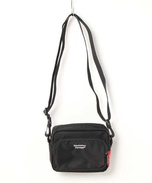 Manhattan Portage(マンハッタンポーテージ)の「The Broome Shoulder Bag Matte Twill(ショルダーバッグ・メンズ・ブラック・X-SMALL)」の9枚目の写真