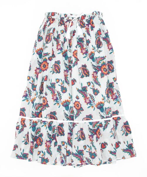 チャイハネ（チャイハネ）の「【チャイハネ】コラソンスカート（スカート・レディース・ブラック/ホワイト/オレンジ・FREE）」の11枚目の写真