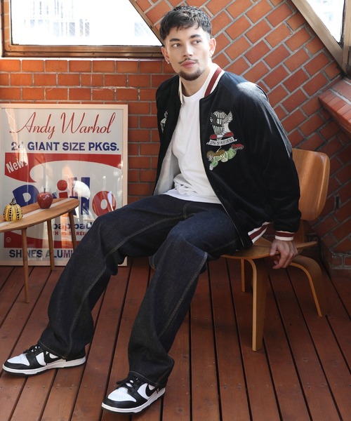 HOUSTONスカジャン HOUSTON（ヒューストン）の「HOUSTON スカジャン（パラ